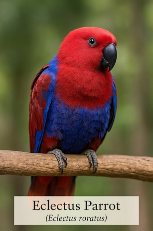 Eclectus Parrot Female